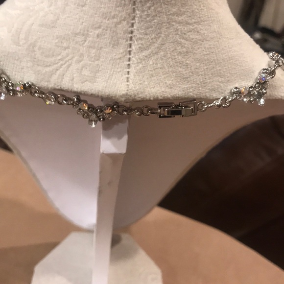 **3 for $15** Rhinestone necklace. 16” - Picture 5 of 5